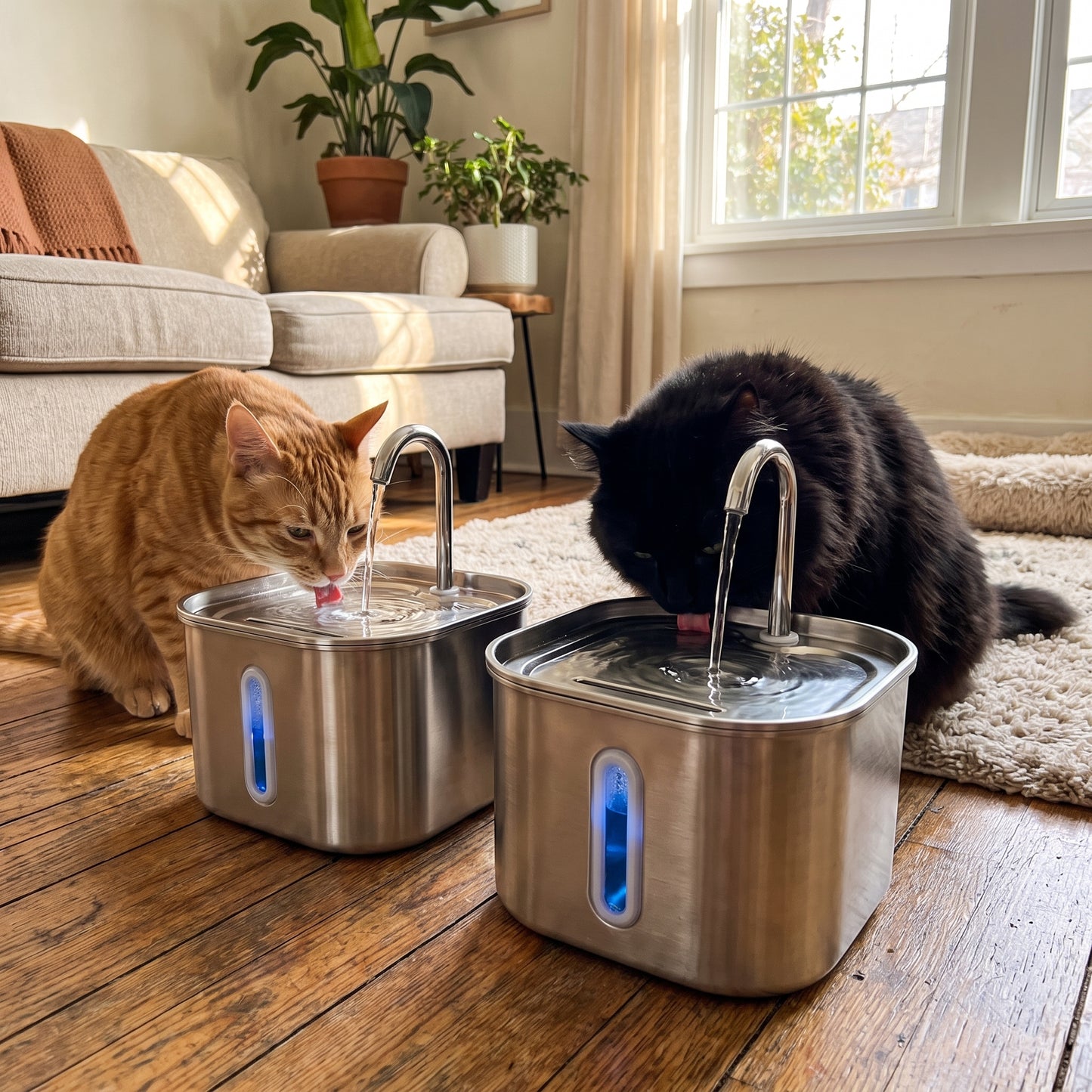 2nd Fountain (Includes 4 Extra Filters + Cat Toy)